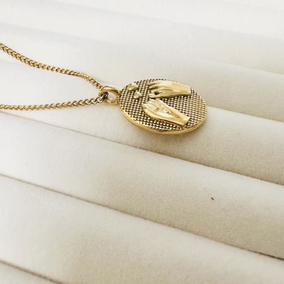 18k GP Necklace - Picture 3 of 5